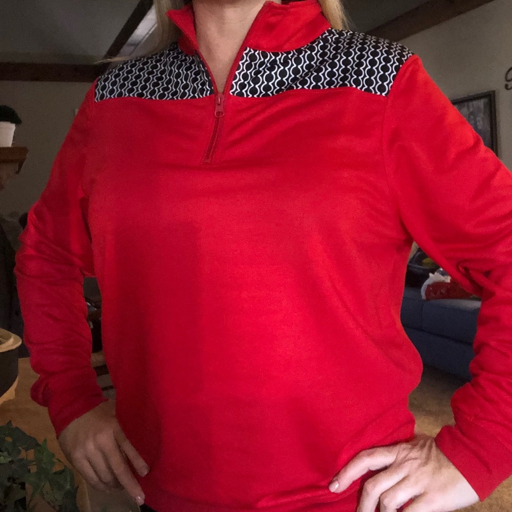 Anna Lane Women’s 1/4 Zip Pullover Size M - Picture 6 of 6